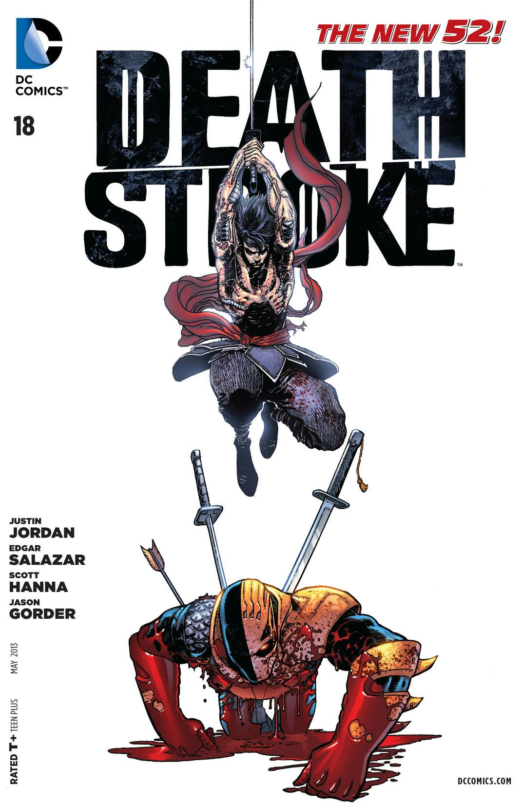 Deathstroke (2011-) #18 preview images