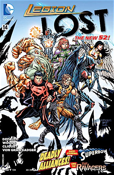 Legion Lost (2011-) #14 preview images