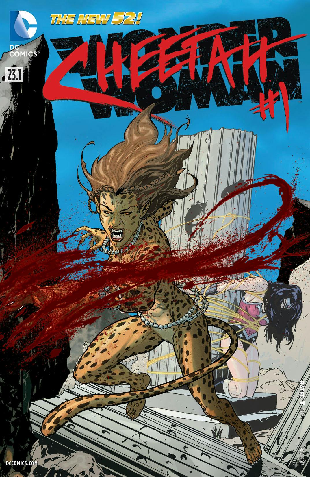 Wonder Woman feat Cheetah (2013-) #23.1 preview images