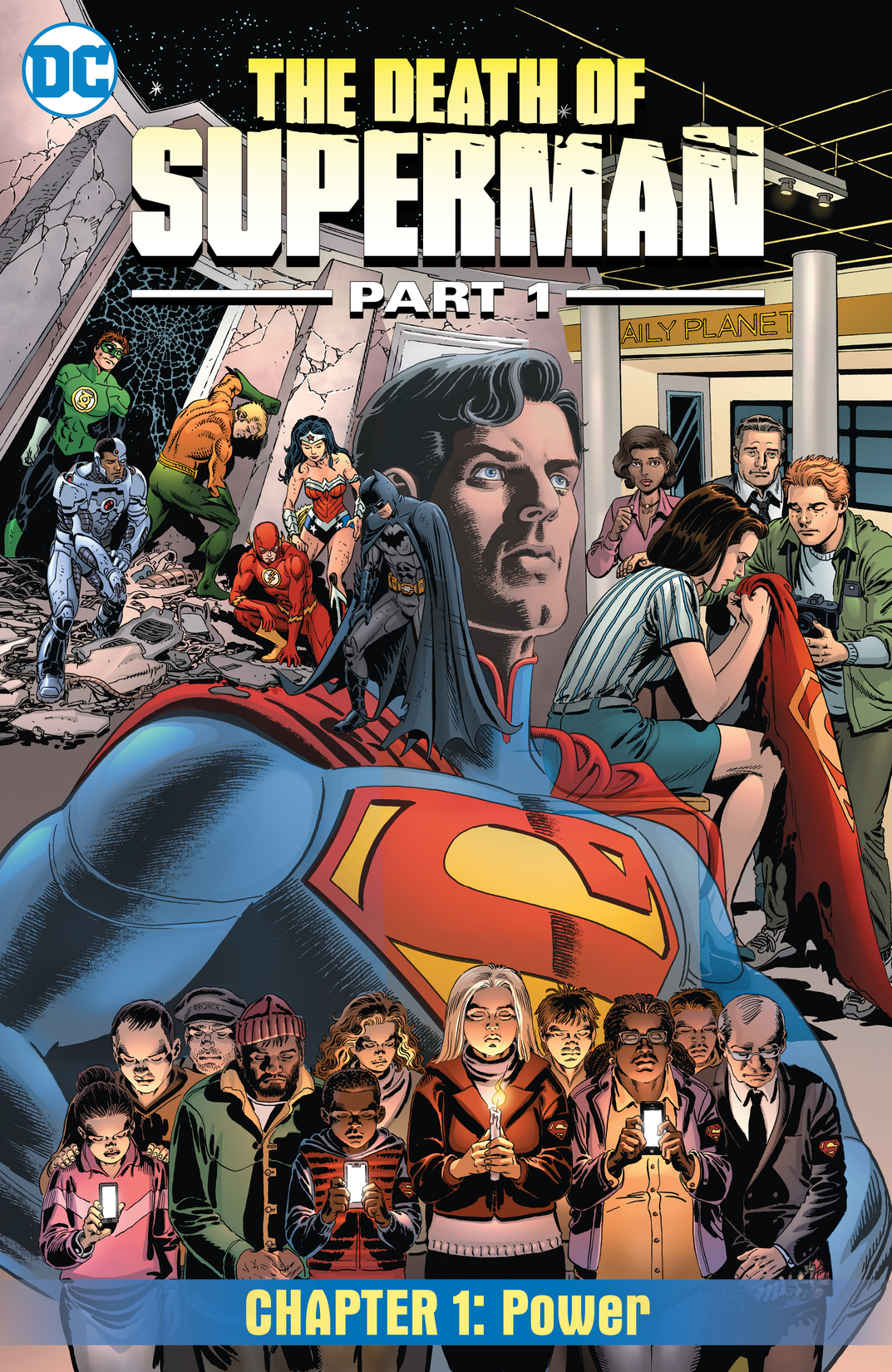 Death of Superman, Part 1 #1 preview images
