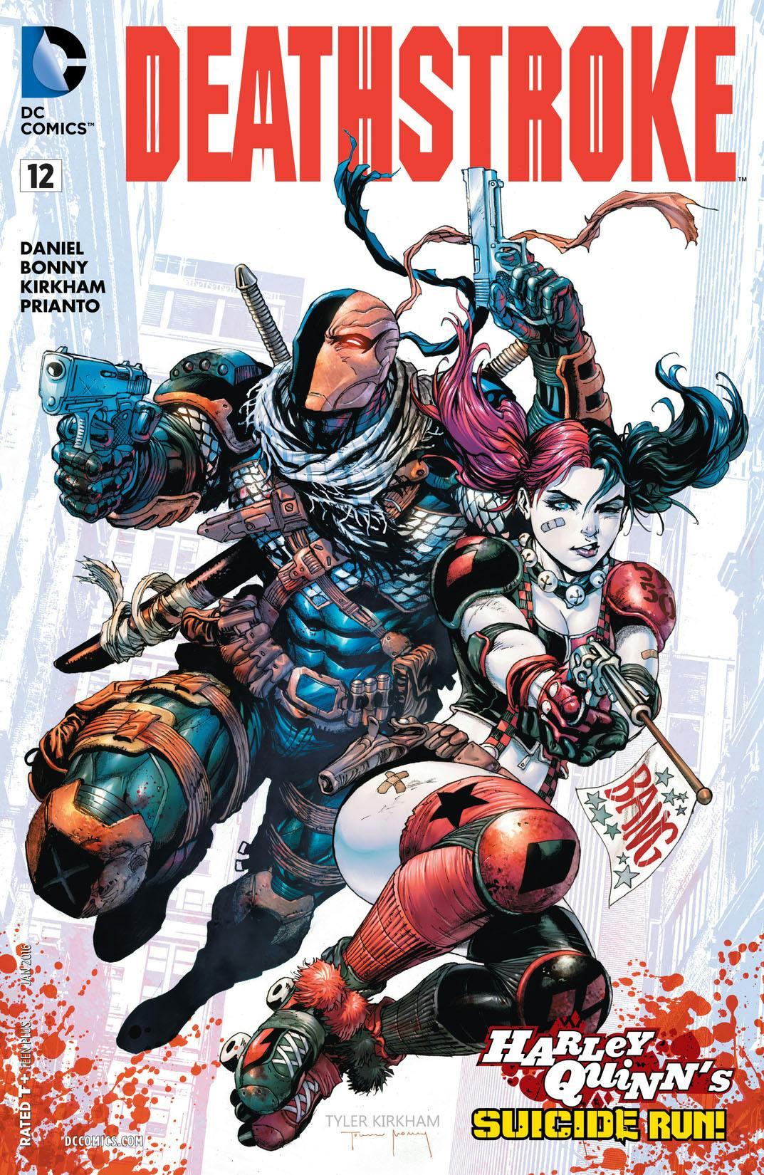 Deathstroke (2014-) #12 preview images