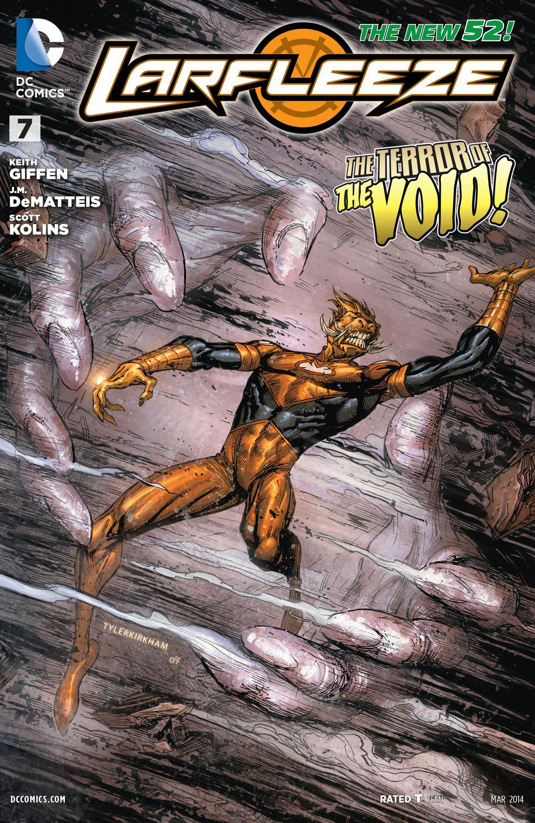 Larfleeze #7 preview images