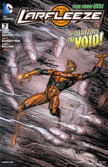 Larfleeze #7 preview images