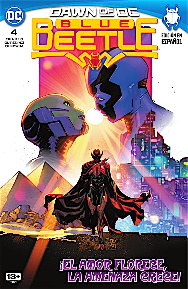 Blue Beetle #4 (Spanish Language Version) preview images
