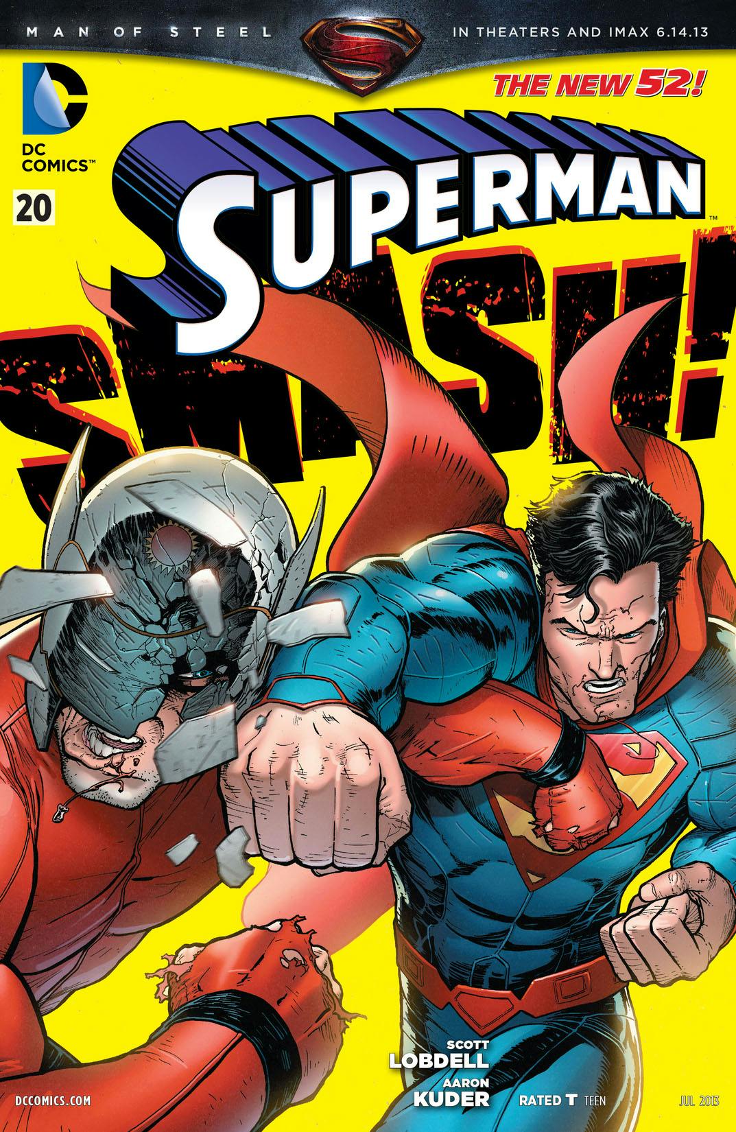 Superman (2011-) #20 preview images