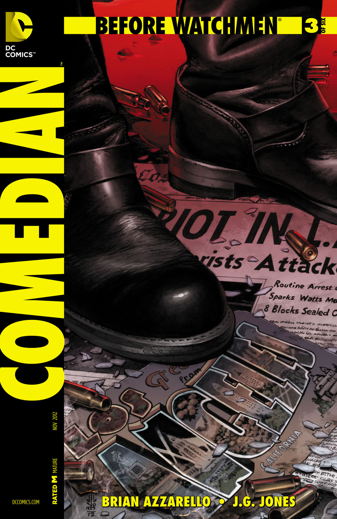 Before Watchmen: Comedian #3 preview images