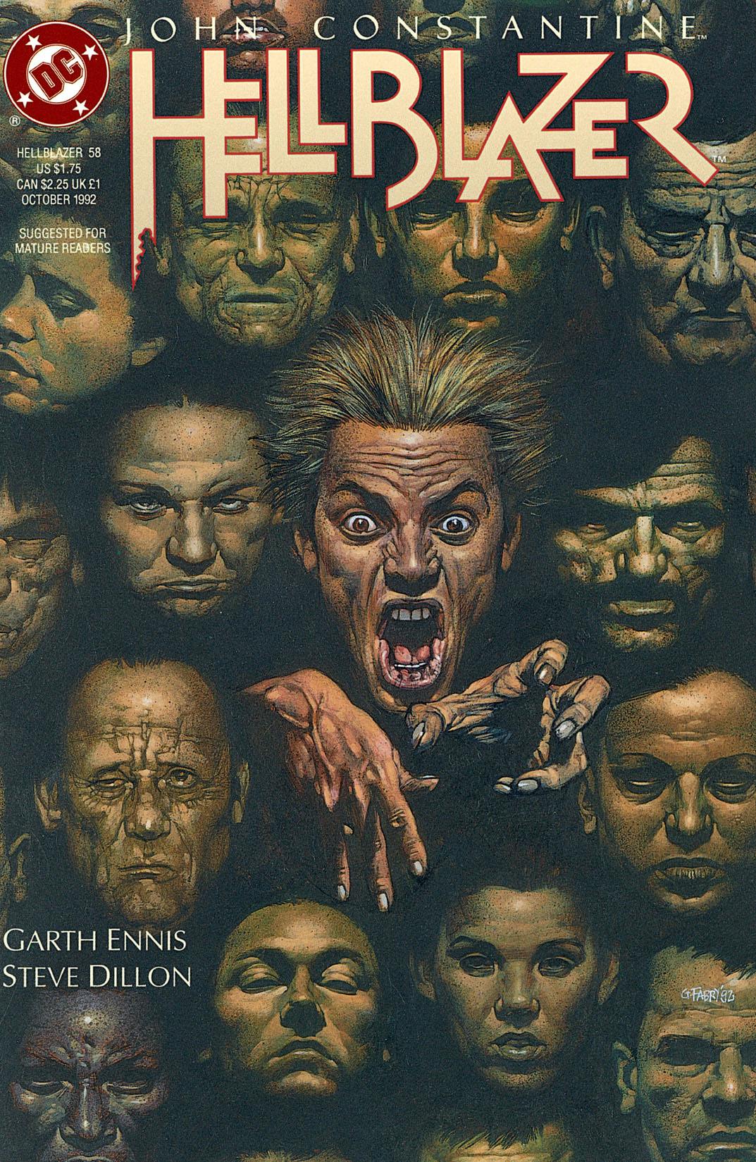 Hellblazer #58 preview images
