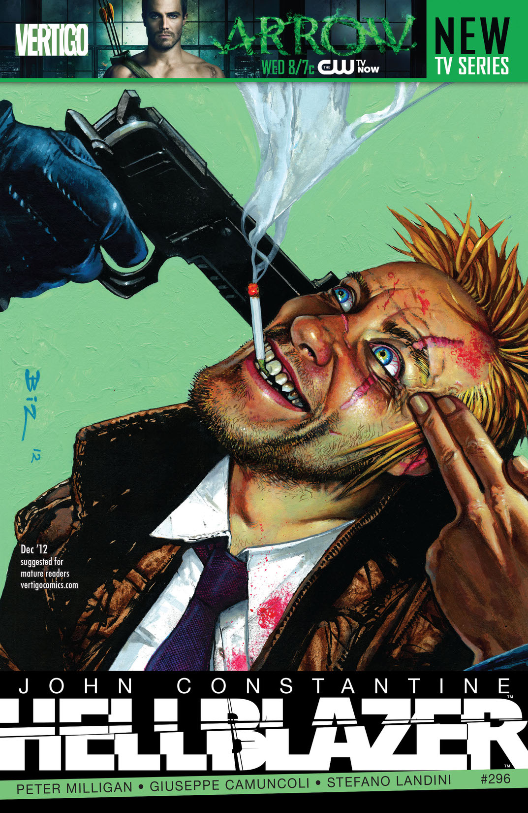 Hellblazer #296 preview images