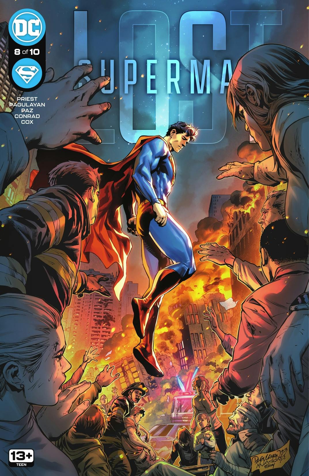 Superman: Lost #8 preview images