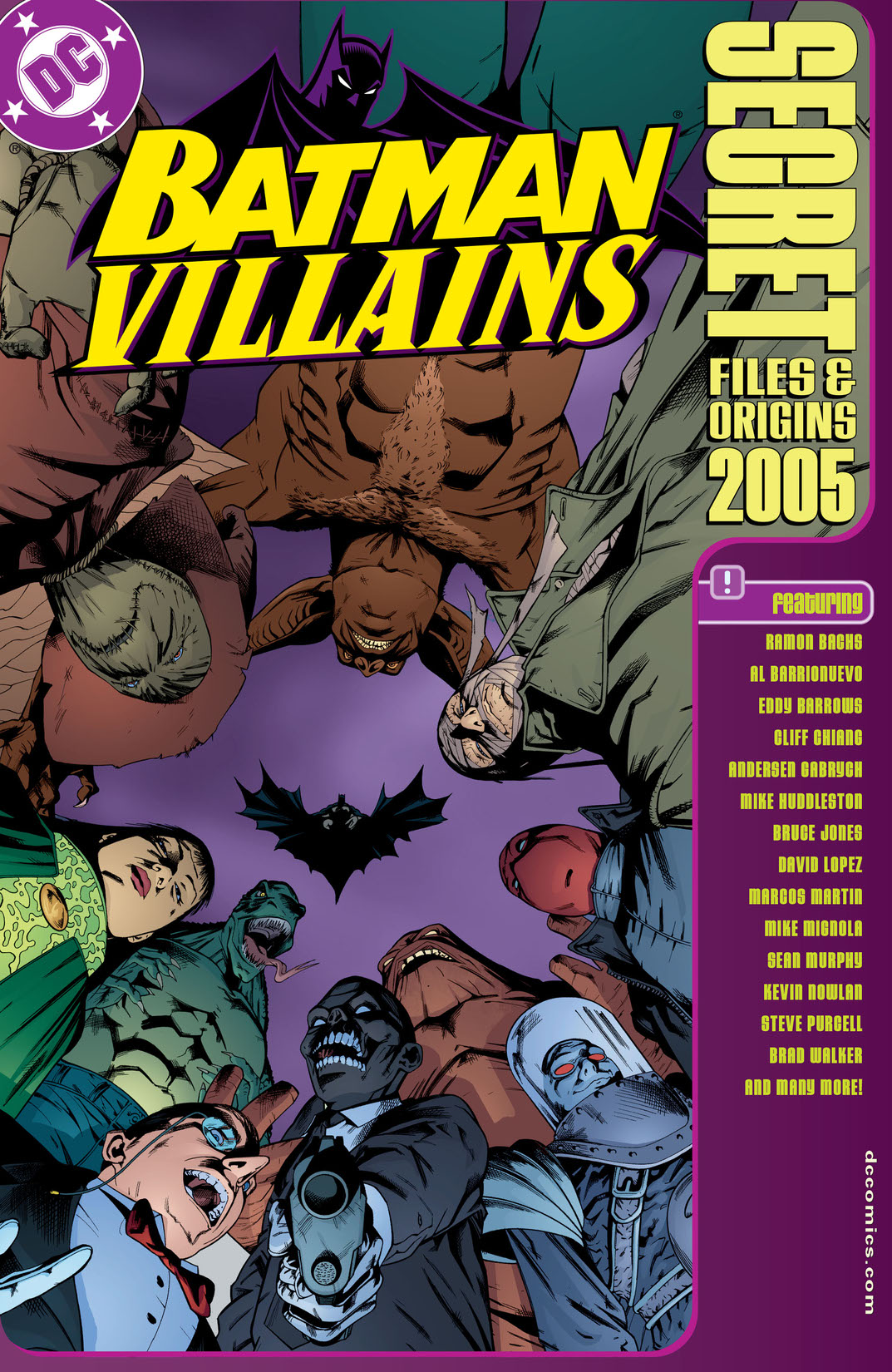 Batman Villains Secret Files #1 preview images