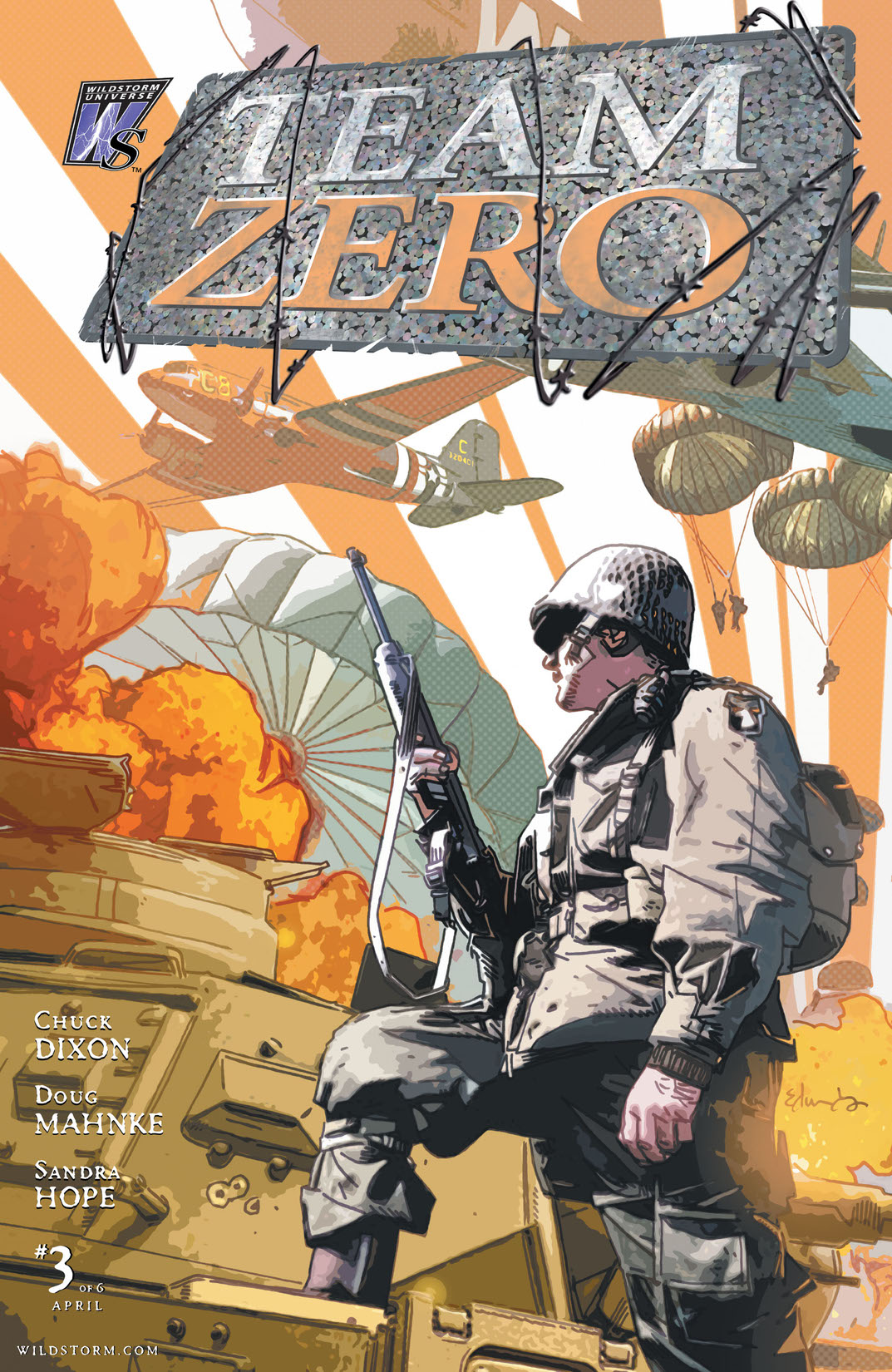 Team Zero #3 preview images
