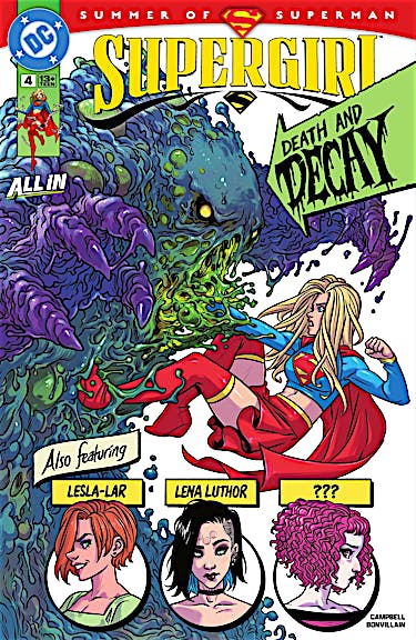 Supergirl #4 preview images