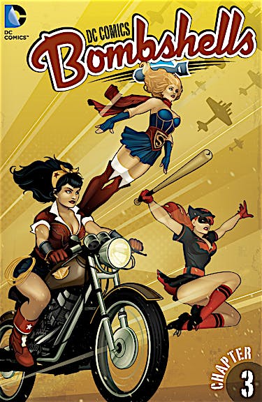 DC Comics: Bombshells #3 preview images