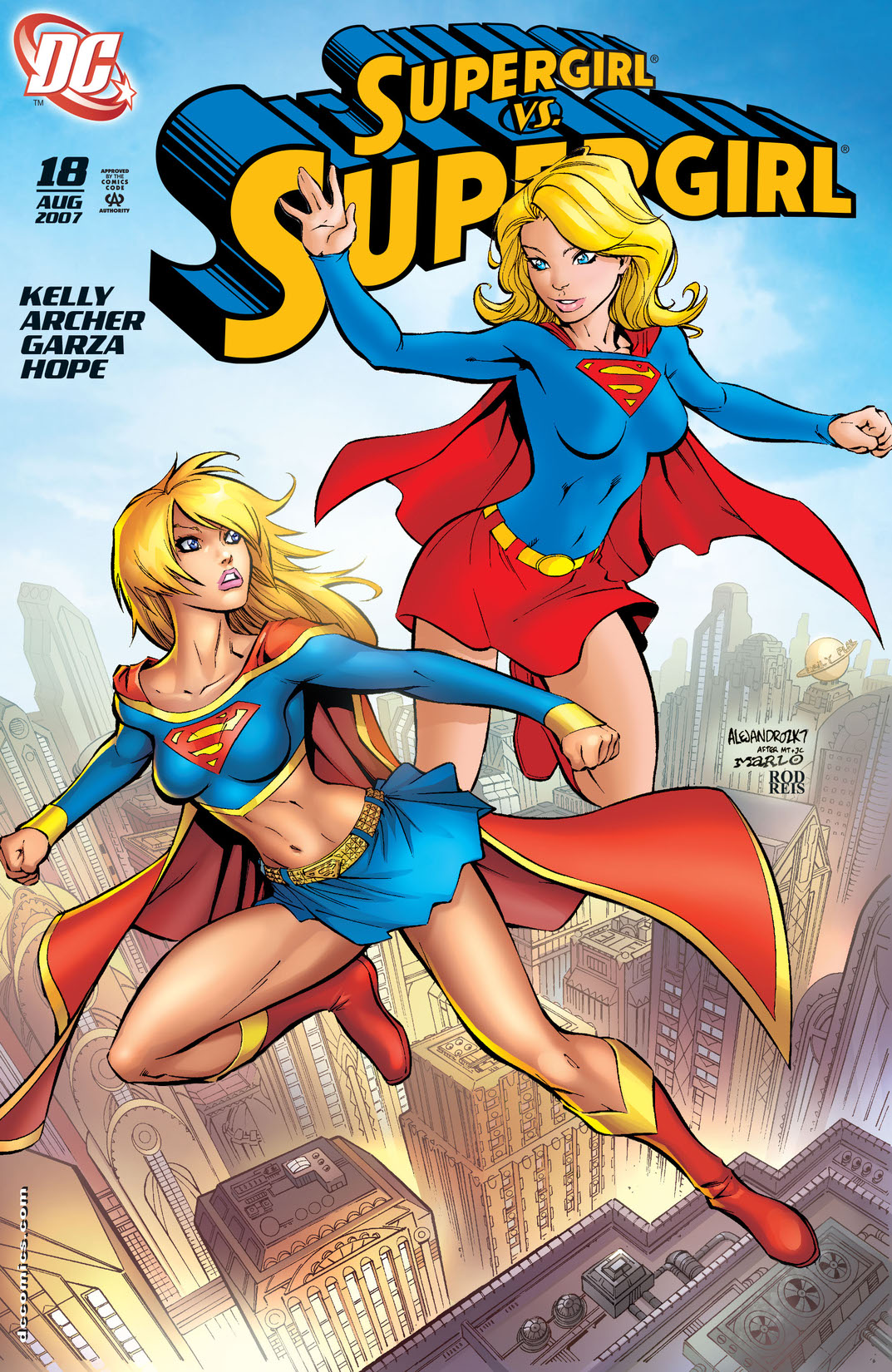Supergirl (2005-) #18 preview images