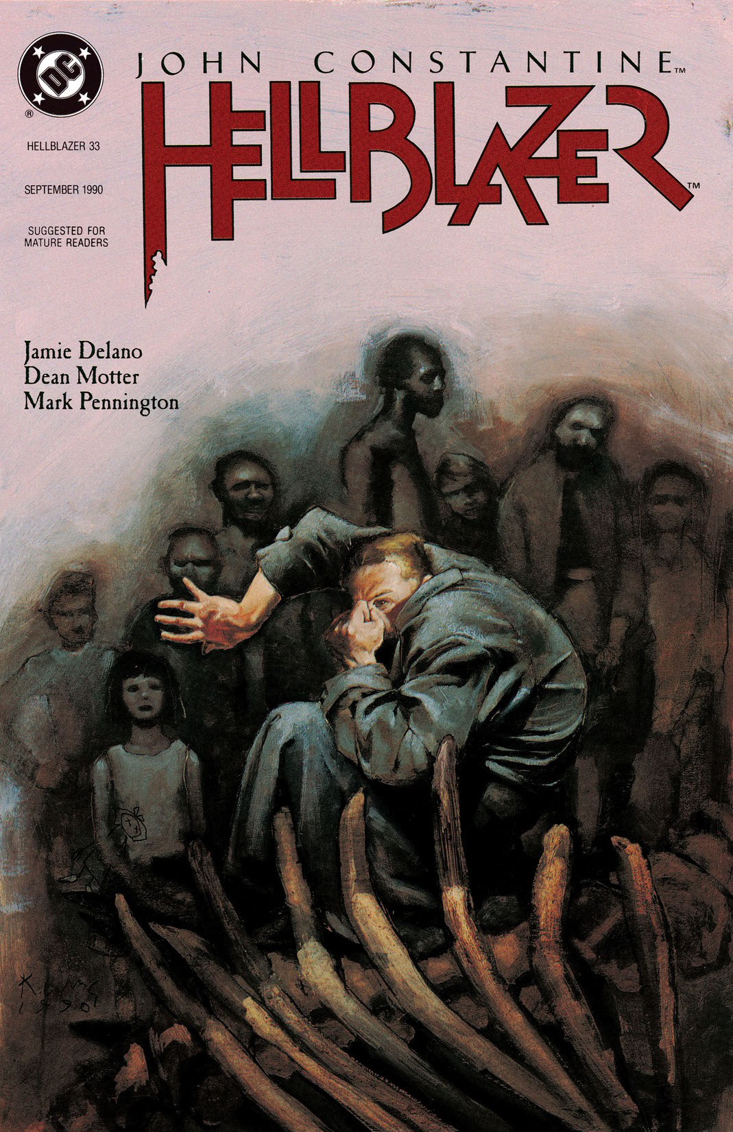 Hellblazer #33 preview images