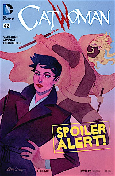 Catwoman (2011-) #42 preview images