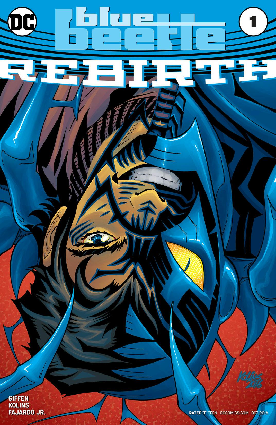 Blue Beetle: Rebirth (2016-) #1 preview images