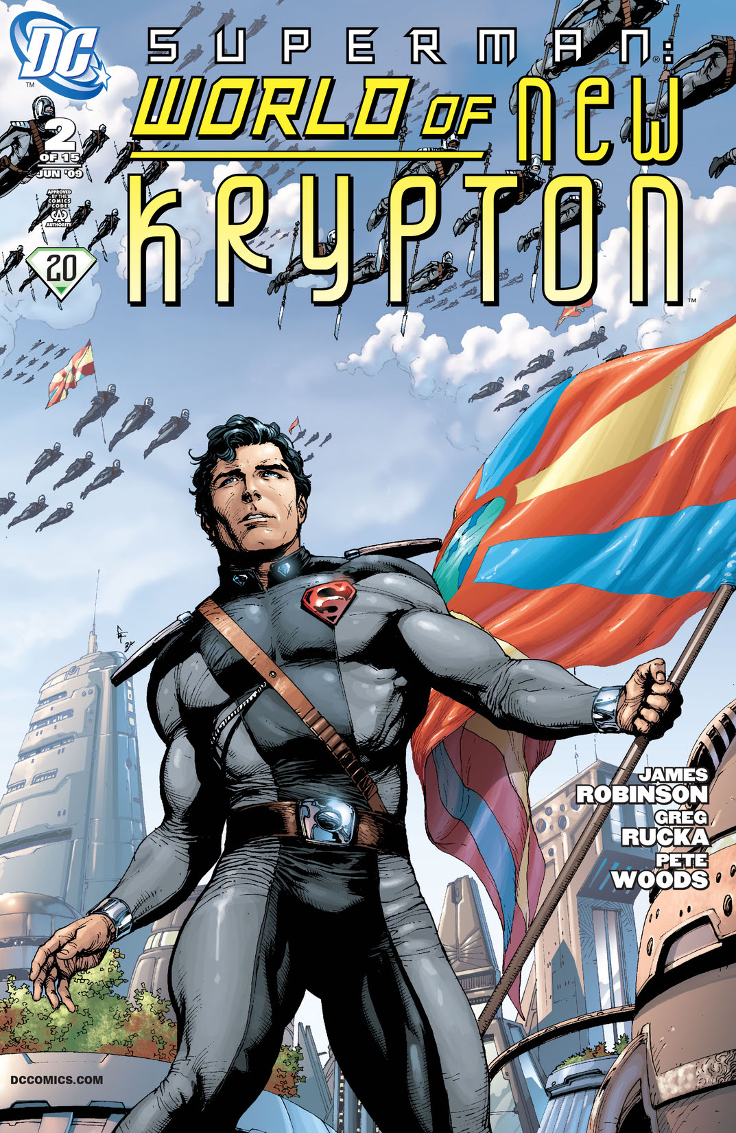 Superman: World of New Krypton #2 preview images