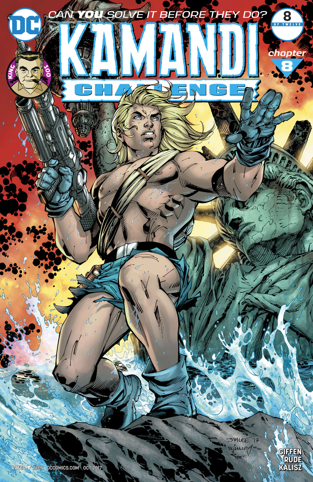 The Kamandi Challenge #8 preview images