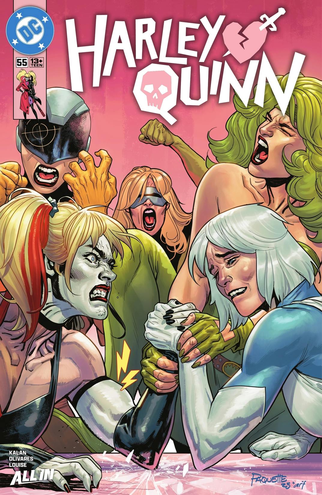 Harley Quinn #55 preview images