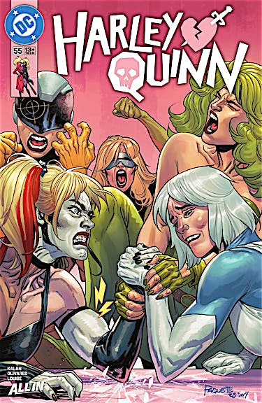 Harley Quinn #55 preview images