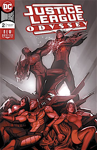 Justice League Odyssey #2 preview images