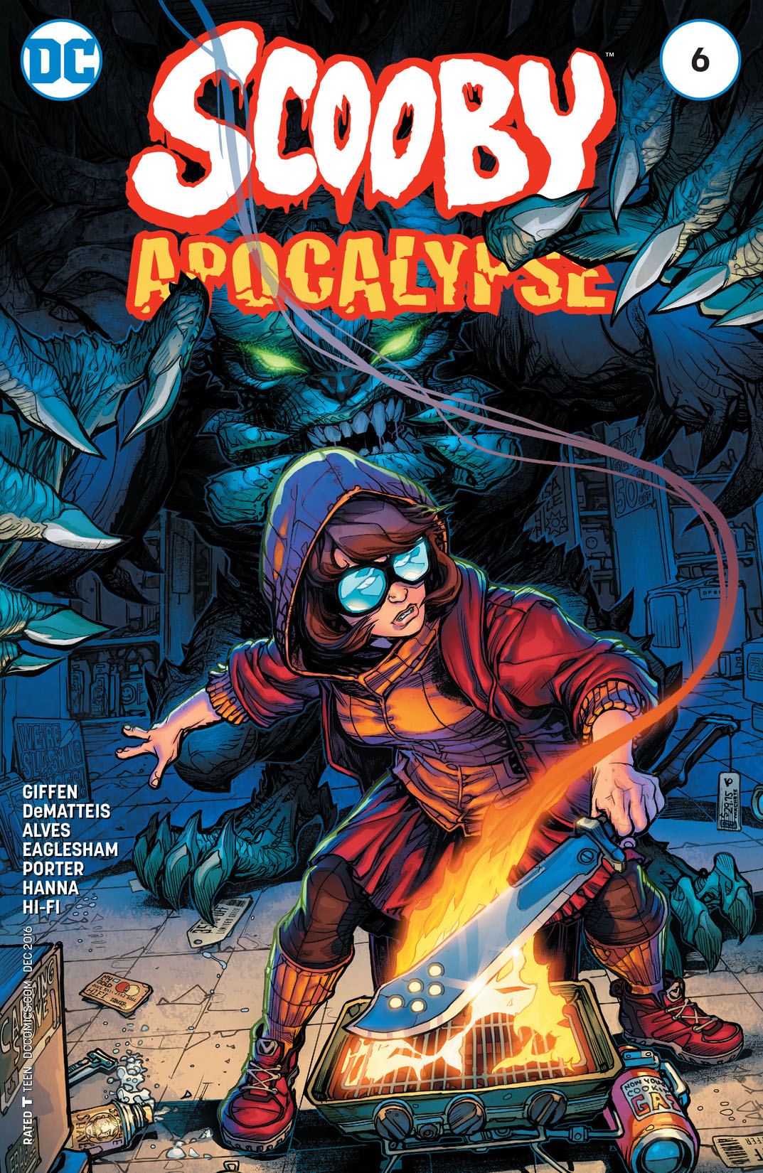 Scooby Apocalypse #6 preview images