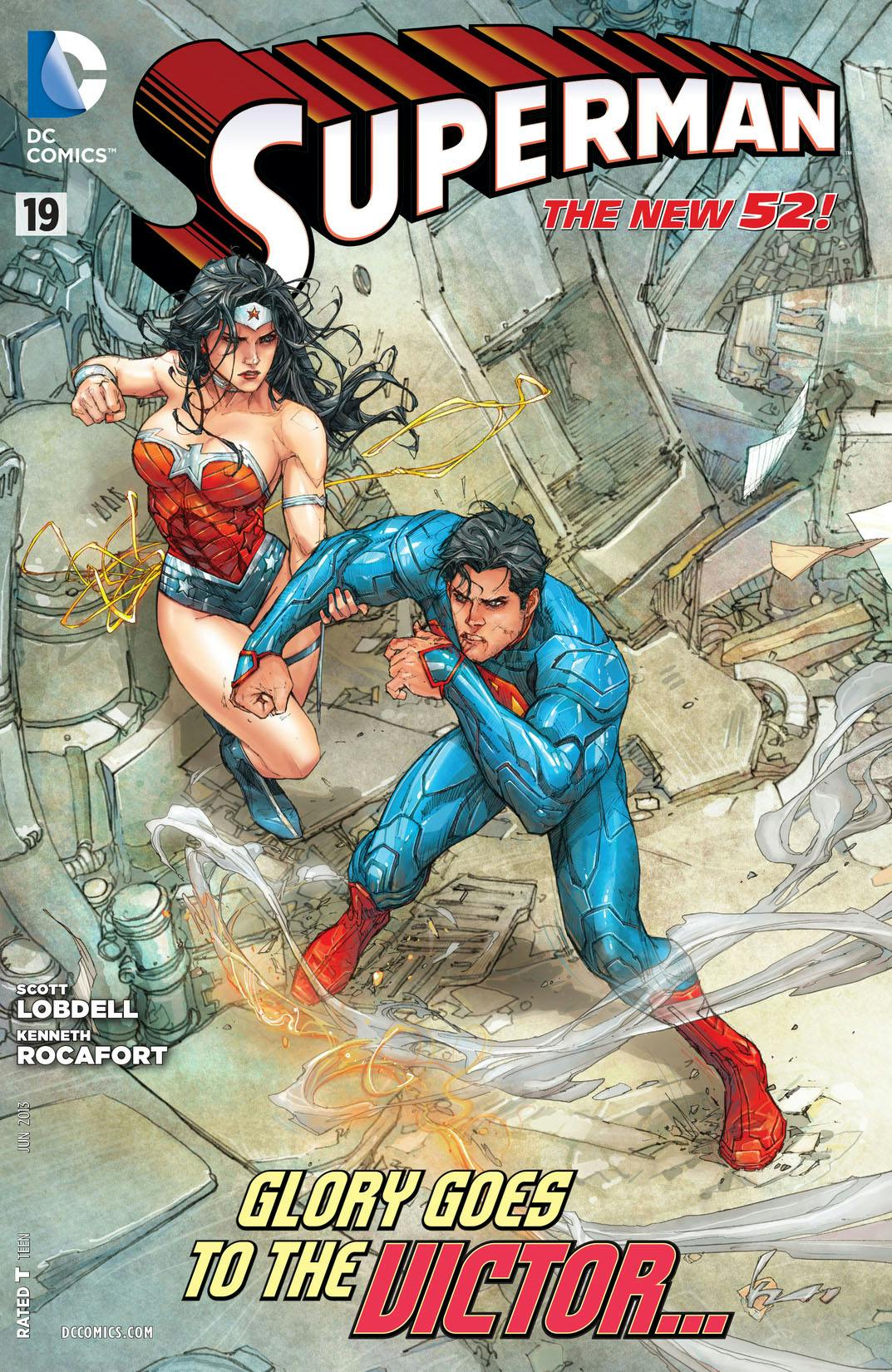 Superman (2011-) #19 preview images