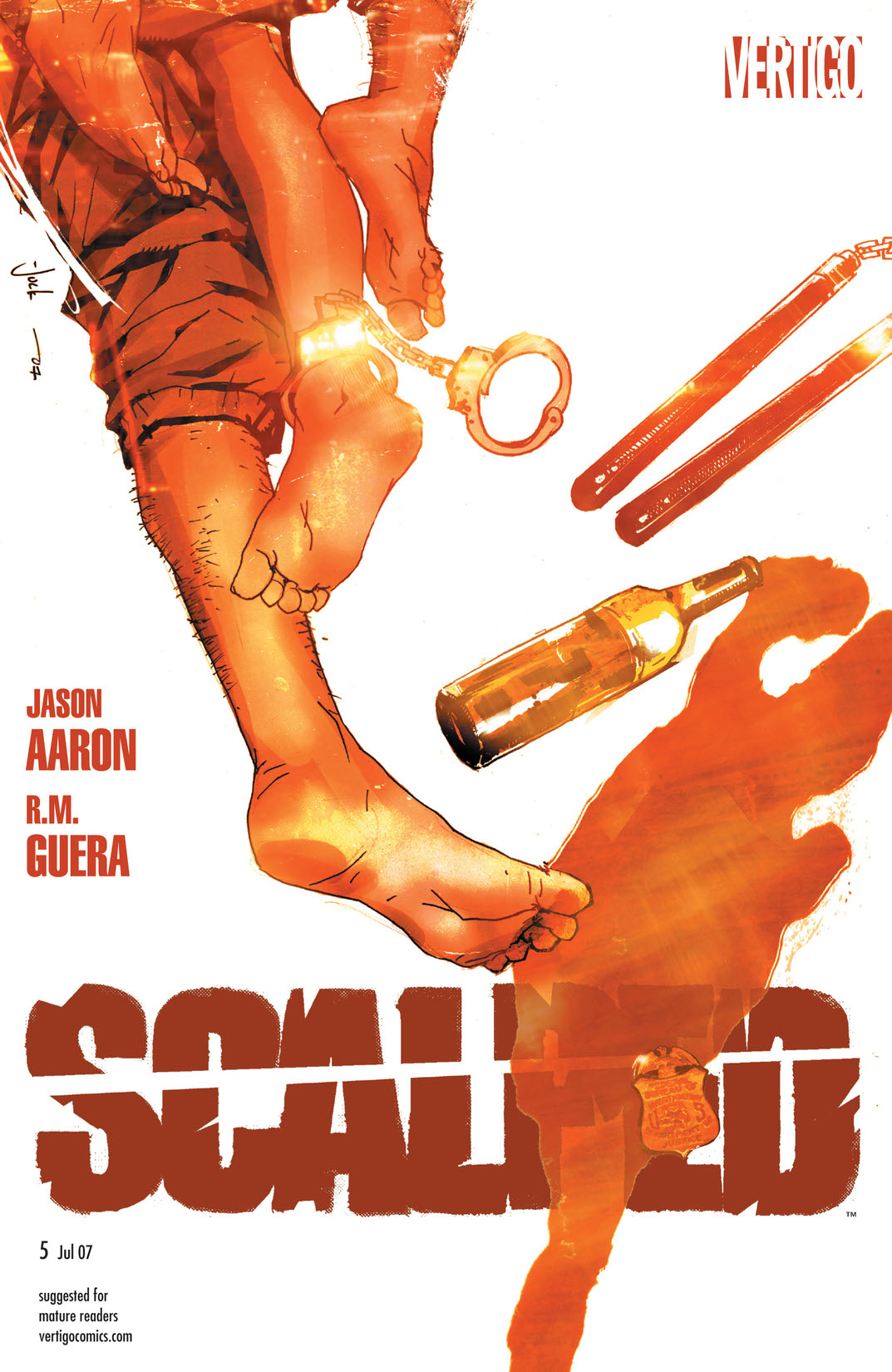 Scalped #5 preview images