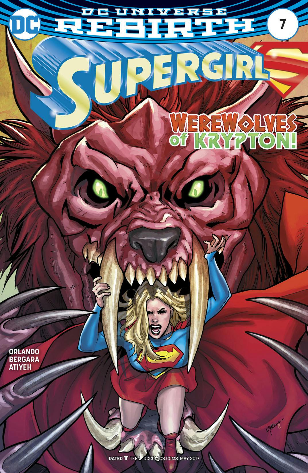 Supergirl (2016-) #7 preview images