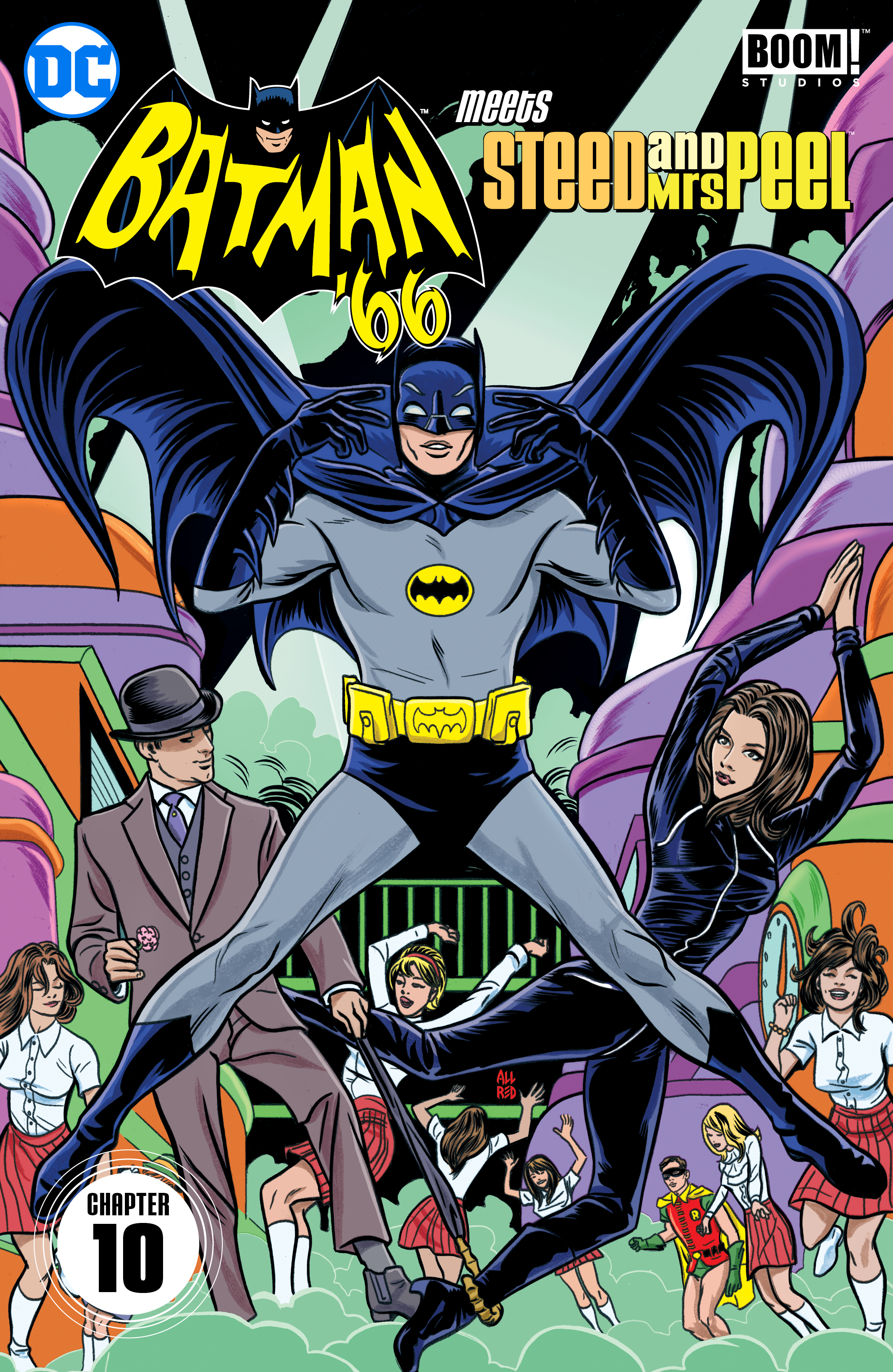 Batman '66 Meets Steed and Mrs Peel #10 preview images
