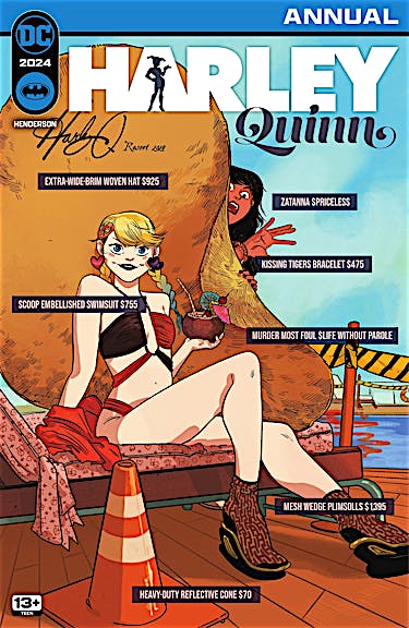 Harley Quinn 2024 Annual #1 preview images