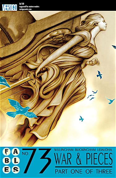 Fables #73 preview images