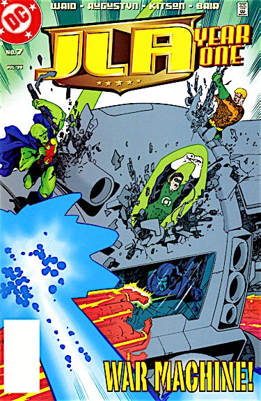 JLA: Year One #7 preview images