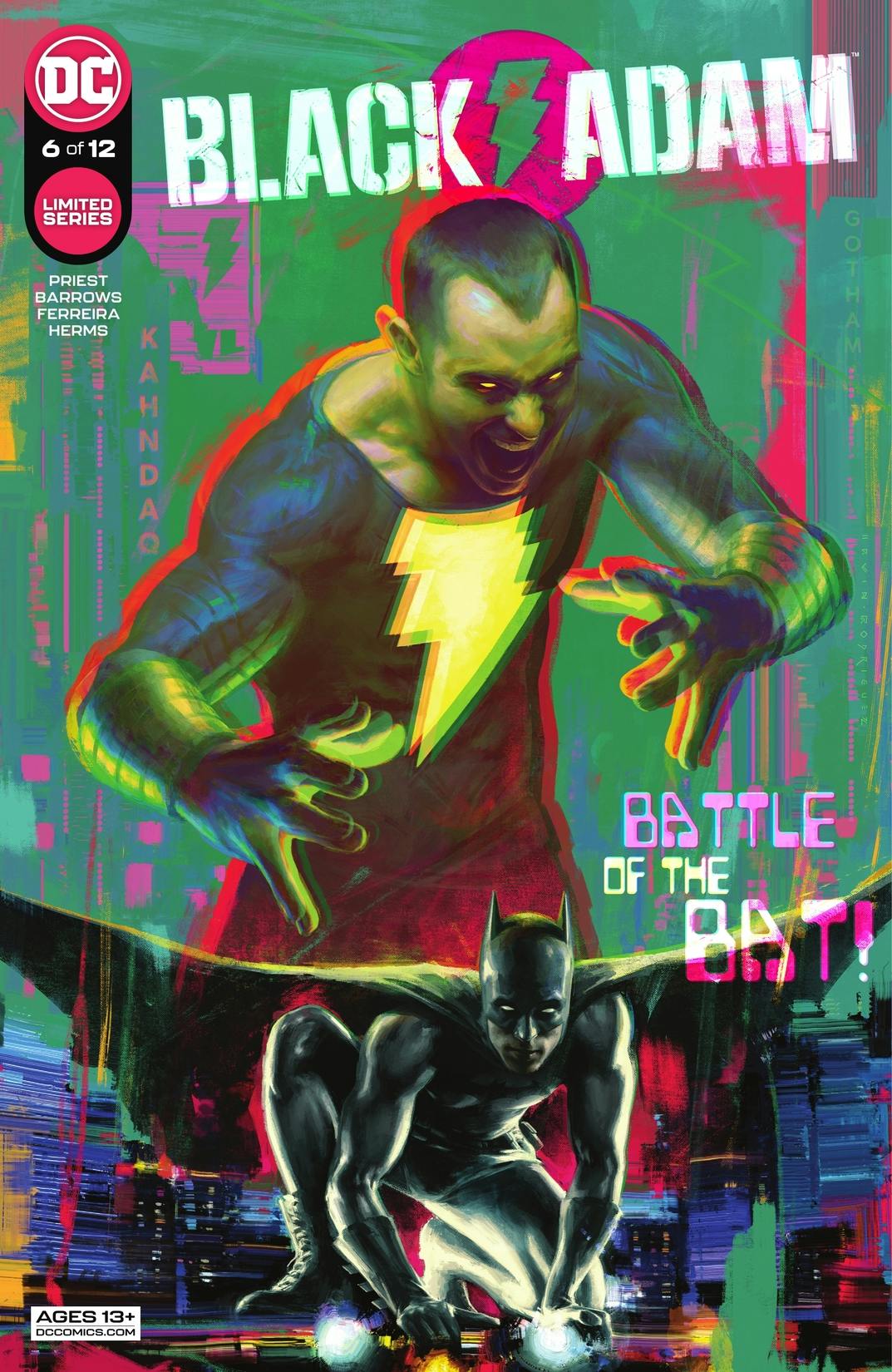 Black Adam #6 preview images