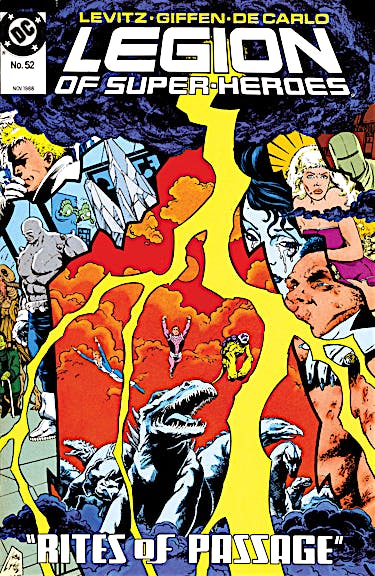 Legion of Super-Heroes (1984-) #52 preview images