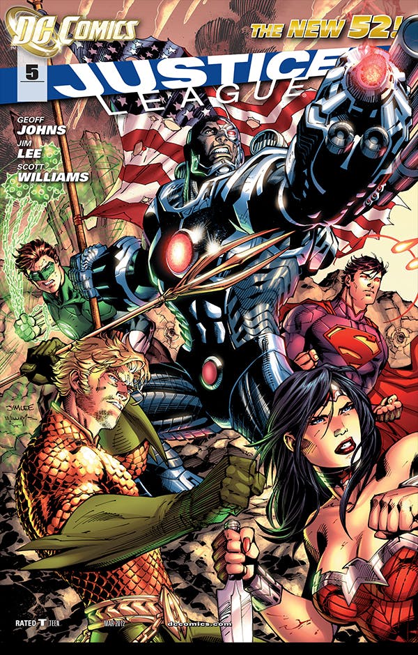 New 52 Justice League Dc Go! Edition #9 