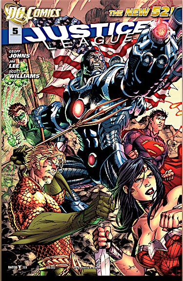 New 52 Justice League DC Go! Edition #9 preview images