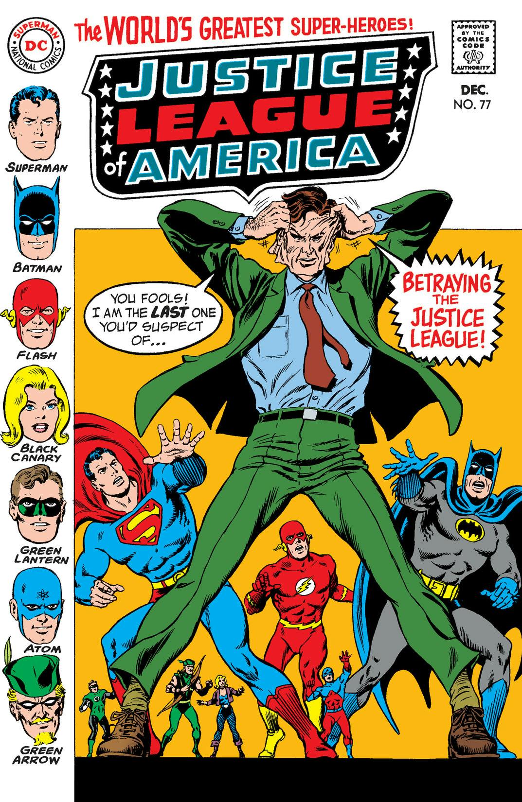 Justice League of America (1960-) #77 preview images