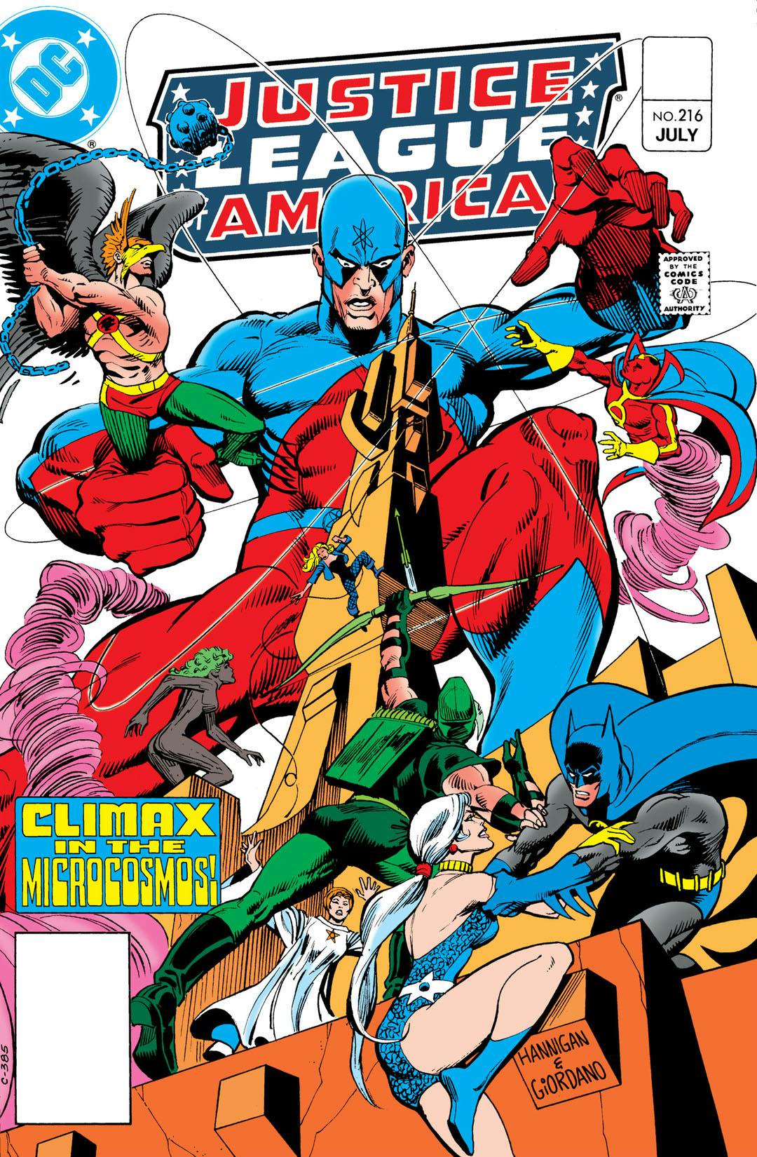 Justice League of America (1960-) #216 preview images