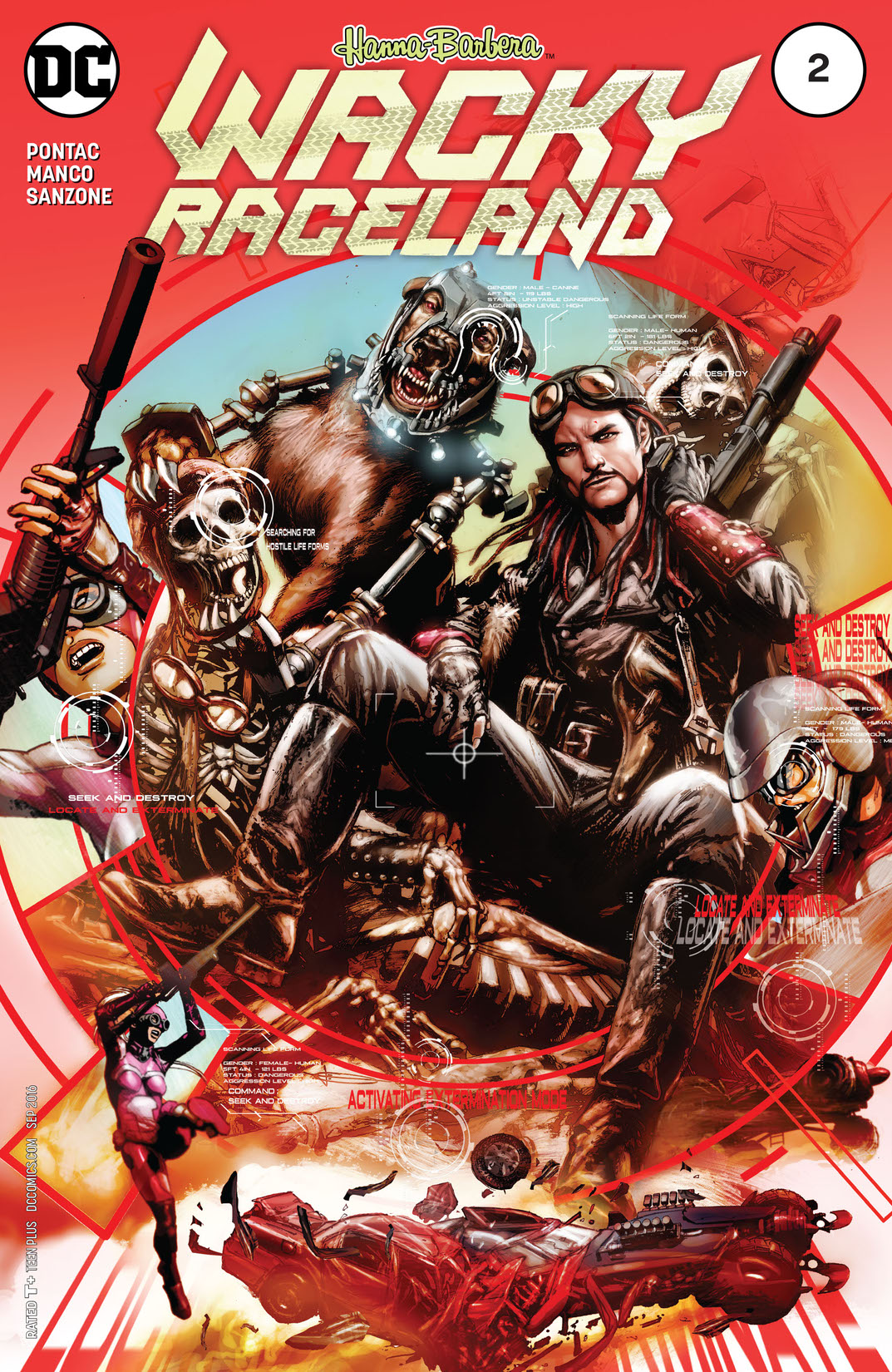 Wacky Raceland #2 preview images
