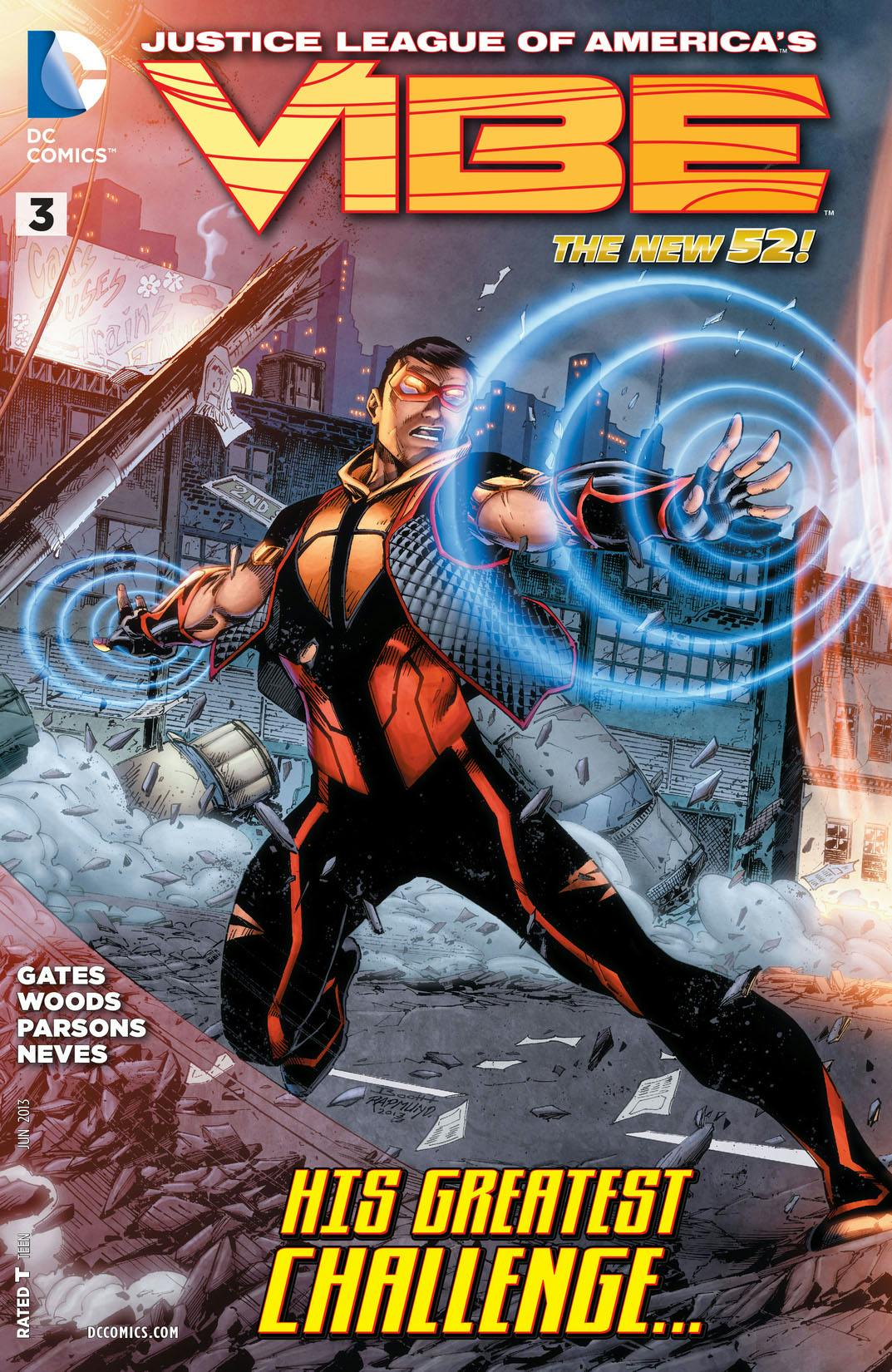 Justice League of America's Vibe #3