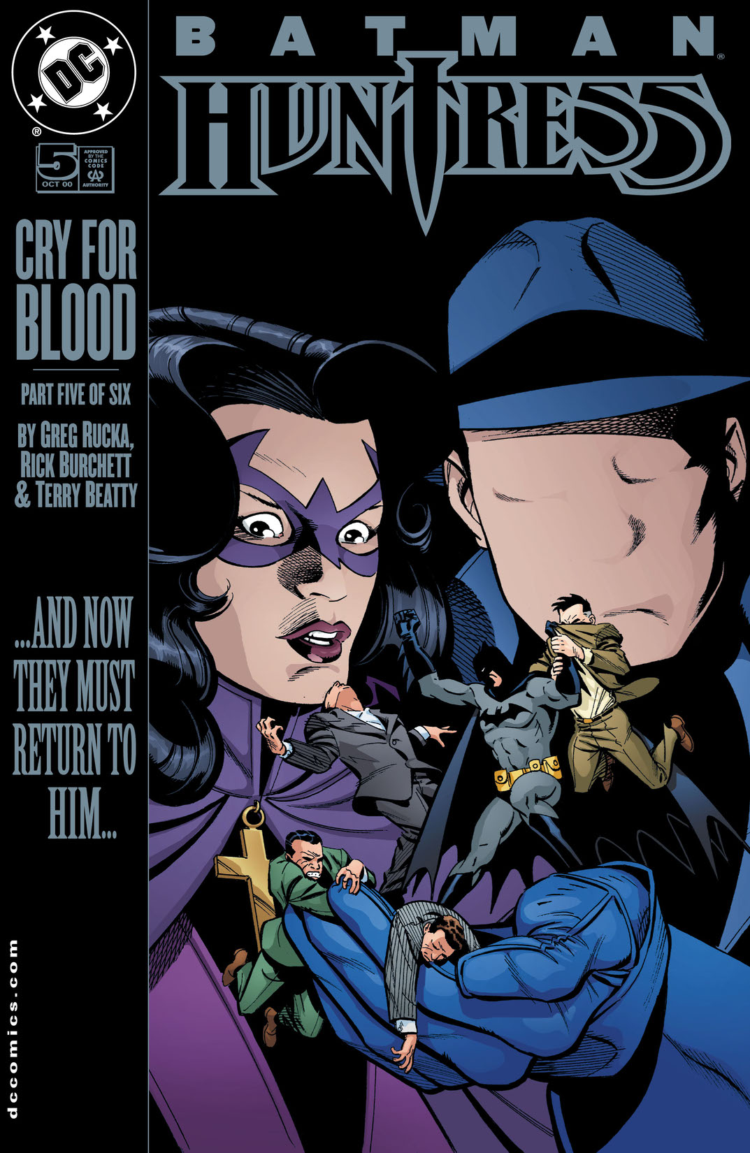 Batman/Huntress: Cry for Blood #5 preview images