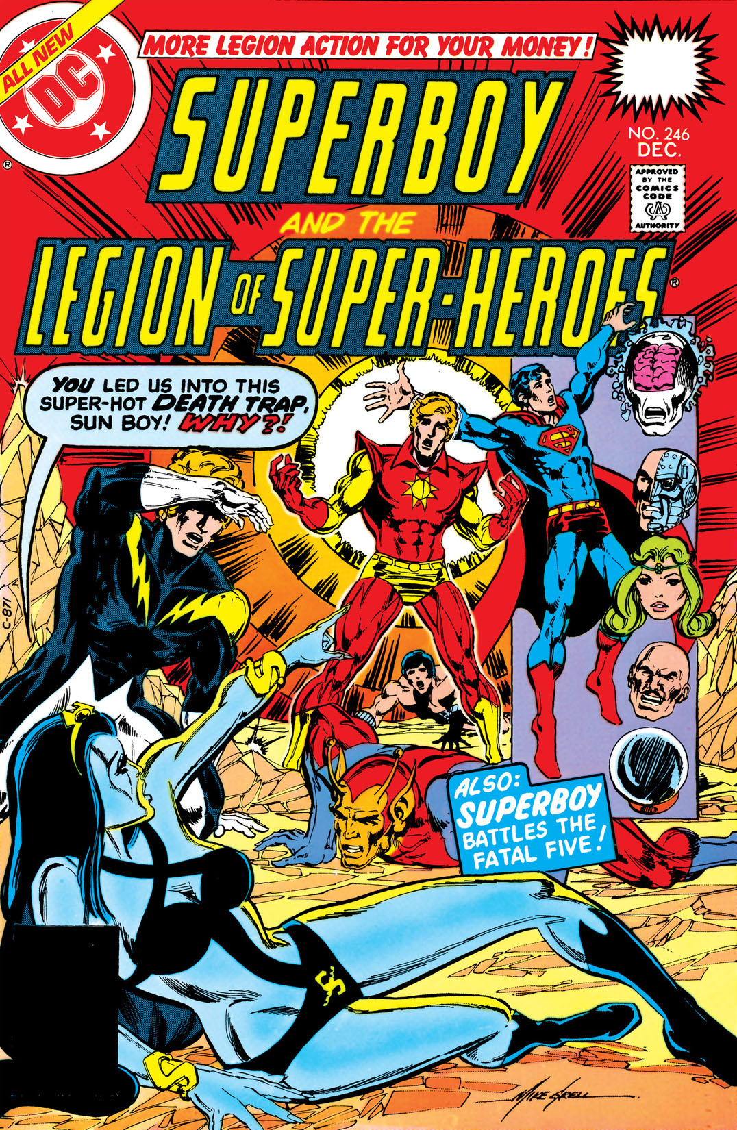 Superboy and the Legion of Super-Heroes (1977-) #246 preview images