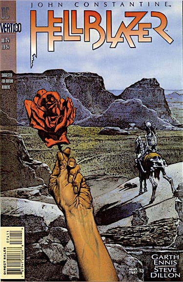 Hellblazer #74 preview images