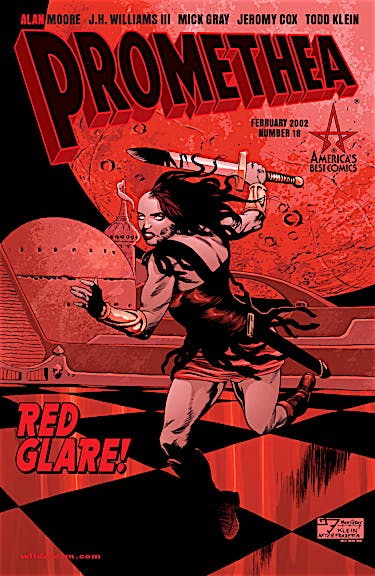 Promethea #18 preview images