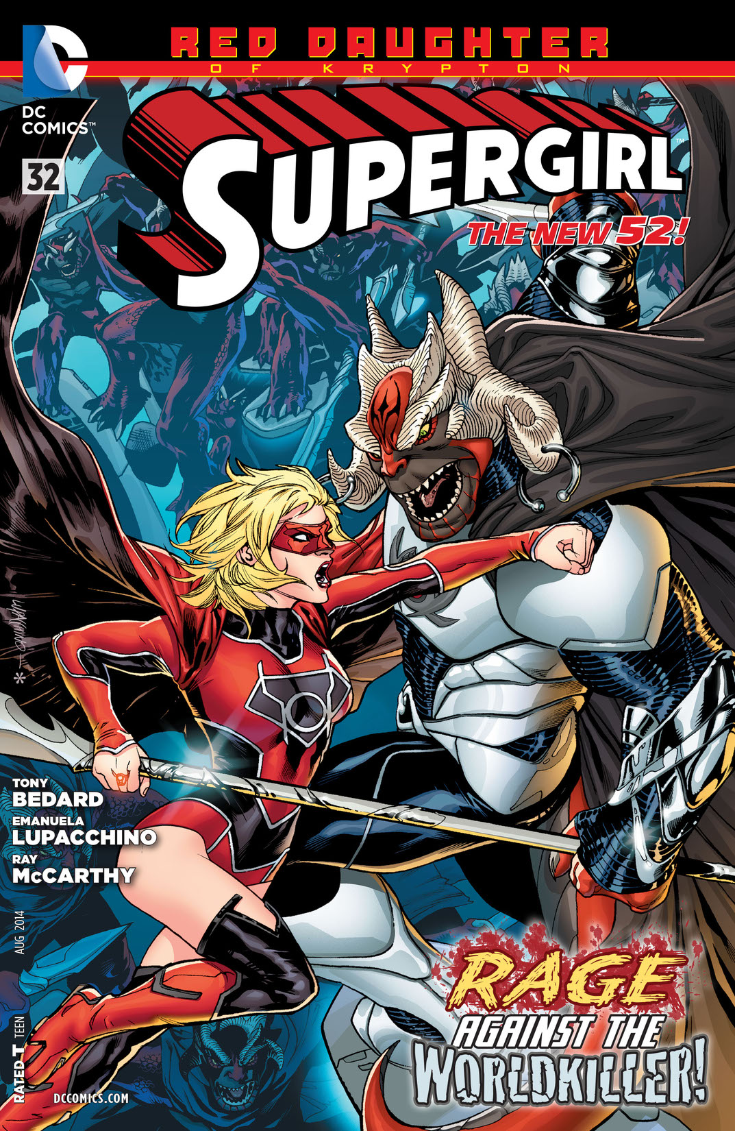 Supergirl (2011-) #32 preview images