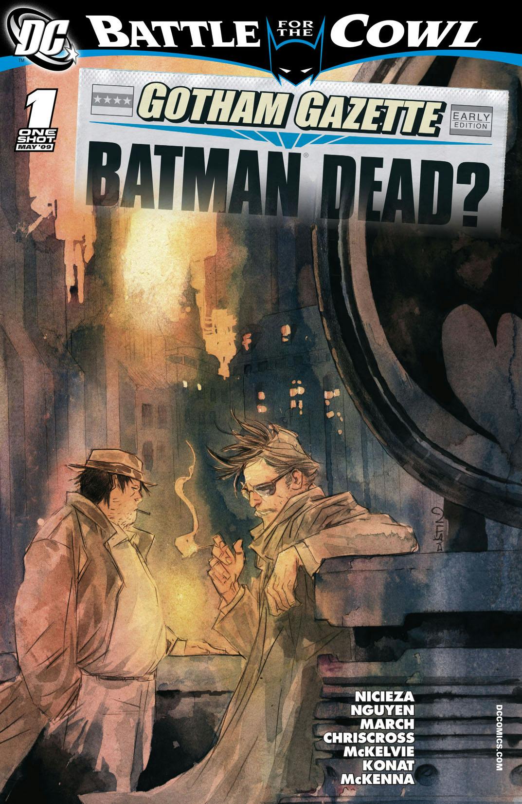 Gotham Gazette: Batman Dead? #1 preview images