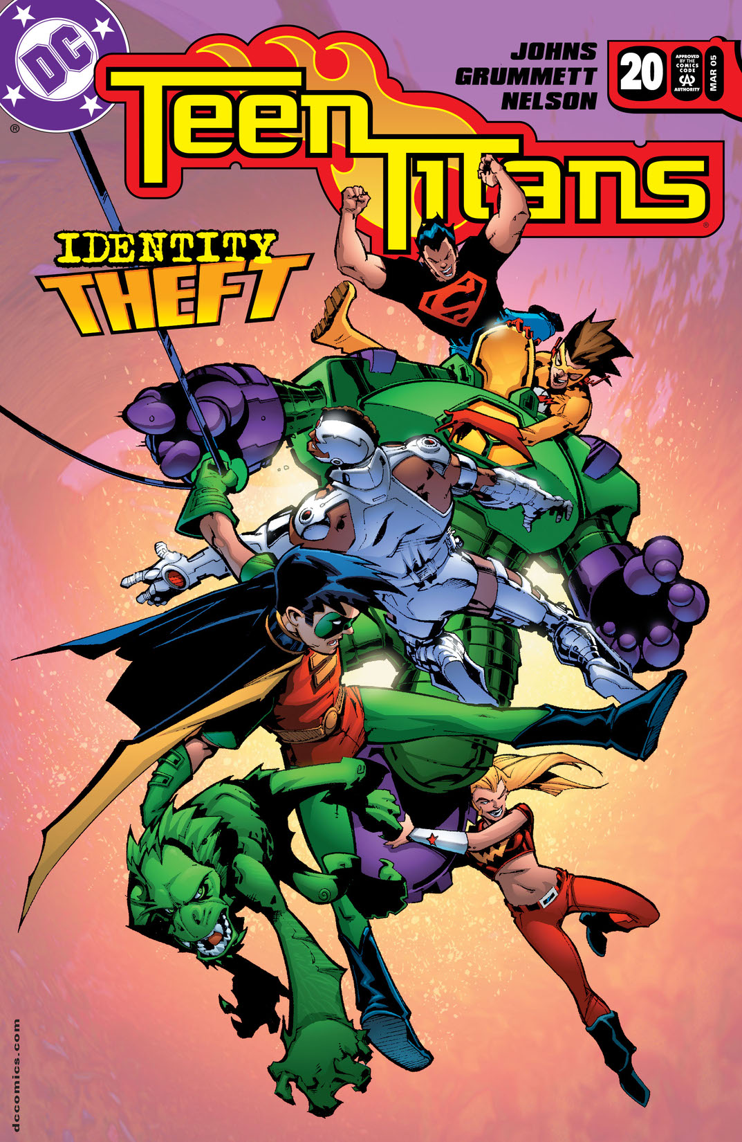 Teen Titans (2003-) #20 preview images