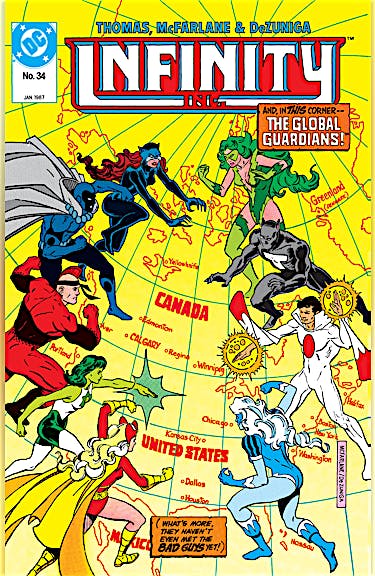 Infinity, Inc. (1984-) #34 preview images